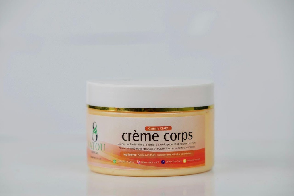 Gamme Clara crème de corps